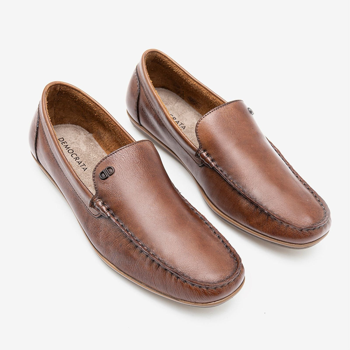 Mocassim Denim Tag Tan