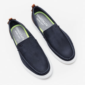 Mocassim Easy Smith Ultra Light 252 Azul Jeans