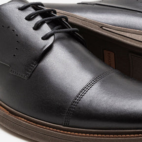 Sapato Metropolitan De Couro Bay Preto