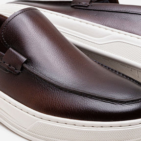 Sapato Denim Bold Mogno