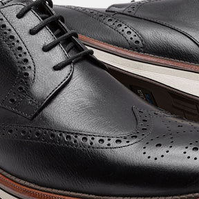 Sapato Metropolitan James Hi-Soft 32 Preto