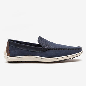 Mocassim Easy Malta Azul